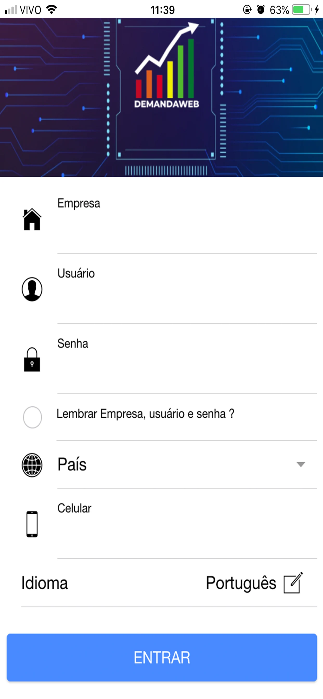 DemandaWeb screenshot